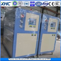 Bottle blowing machine using Industrial Air chiller plant