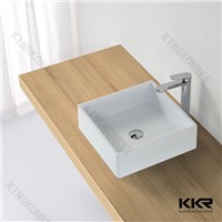 Artificial stone solid surface wash hand basin