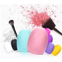 hot selling silicone brush egg makeup comestic brush cleanner