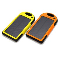 Solar Power Bank 4000mah with external battery for emergency