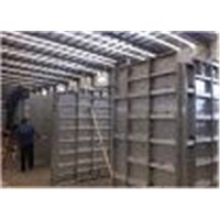 modular aluminum formwork,easy to transport, set up, tear down, and clean.
