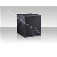 15 inch subwoofer speaker box/1000W high power output PA passive subwoofer