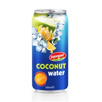 Wholesale Coconut Water with Fruit Juice Orange Flavour Aluminium Can