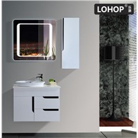 New Style PVC Bathroom Vanity, Invisible Handle &amp;amp; Bluetooth Music Player, Countertop