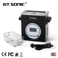 40KHz Ultrasonic Parts Cleaner Silent for Dental Lab Clinic Jobs
