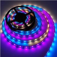 Jercio LED strip XT9822 60L-60LED brushing can be make up with WS2811, SK6812, APA102