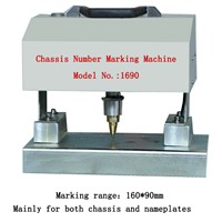 Toyota Vin Number Portable Dot Peen Engraving Machine Name Tag Chassis Number