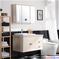 New Style Multilayer Solid Wood Bathroom Vanity with Bluetooth Music Player