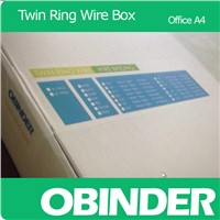 Obinder Twin Ring Wire Office Box Package