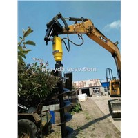 Hydraulic Excavator Auger for Tree Planting, Telecom, Electric, Garden, Highroad, Railway