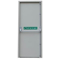 American certificate steel fire door