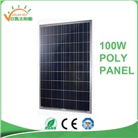 High Quality Solar Moudle 100w 18v Poly Solar Panel