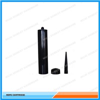 Silicone Sealant 300ML Empty Black Color HDPE Cartridge