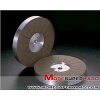 CBN Flat Wheel Tapered both Side