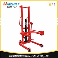 Hydraulic Hand Stacker 350KG 1460MM Lifting Height Oil Drum Lifter ( Tilting Type)