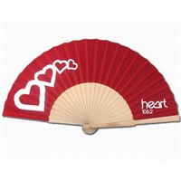 Custom Made Wood Hand Fan as Promotional Gift