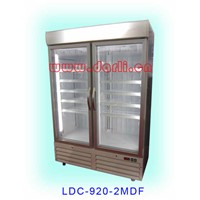 up Double Door Display Freezer