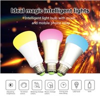 HuaFan Qin Lu LED Bulbs Smart App WiFi Remote Control Adjustable Brightness Eyecare Bulb Changing Color