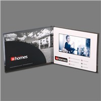 Hot Sale 7" Sex HD Video Card, Hard Cover Video Brochure Card, Video Book