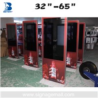 High Quality Flood Standing Advertising WiFi TV Monitor