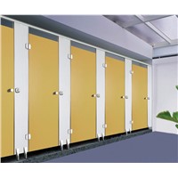 Compact Laminate Material Toilet Partition with Accessories