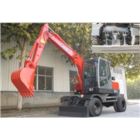 Cheap New Small Wheel Excavator BD80 for Sale