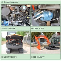 2017 NEW Mini /Small Crawler Excavator BD65 Excavator Machine