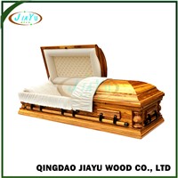 Best Selling US Style Professional Solid Wood China Caskets for Adult
