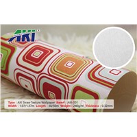 AKI 001 Straw Texture Inkjet Eco-Solvent Printable Wallpaper