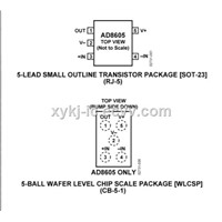 AD8605ARTZ ADI (Precision, Low Noise, CMOS, RRIO Op Amp (Single))