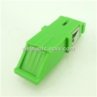 Optic Fiber Adaptor SC-SC with Cover Door Simplex Flangeless