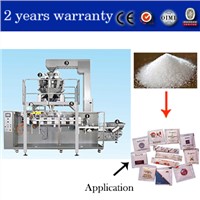 Sachet Bag Packing Machine for Granule Sugar with Multihead Weigher