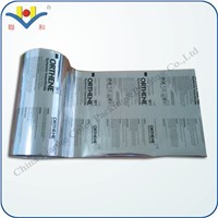 Cosmetic Sample Package Pouch-Aluminum Film