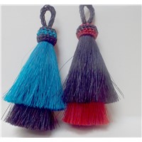 2-5" Natural Horse Hair Tassels for Jewelry