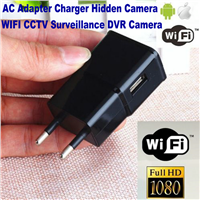 1080P HD 8GB WiFi IP Camera Spy Hidden EU/US Wall Charger Adapter Plug Camera Home Security CCTV Surveillance Nanny DVR