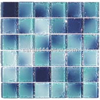 48*48mm Golden Wind Glass Mosaic for Swimming Pool