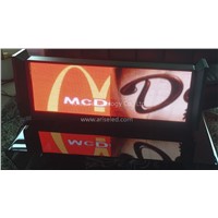 3G Wireless WiFi Taxi LED Display Full Color Double Sides Bus LED Display Screen P4 P5 P6