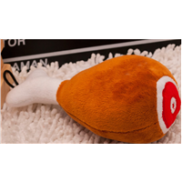 Pet Toy Dog Cat Bite Toy Chicken Plush Toy with Sound