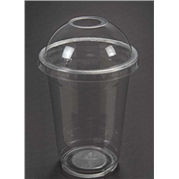 Disposable Plastic Juice Cups &amp;amp; Lids