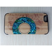High Quality Color Painting Wooden Case for Mobile Phone
