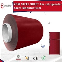 PVC Laminated Steel Sheet for Refrigerator Parts Panel&amp;amp;Side Panel