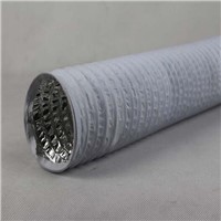 China Supplier Non Insulated Air Duct Hose Air Conditioner PVC Combined Flexible Duct for Sale
