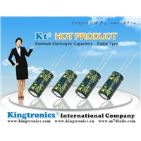 Kt Kingtronics New Series: GKT-- Aluminum Electrolytic Capacitor