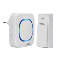 YIROKA Best Wireless Doorbell Remote Doorbell AC110~240V