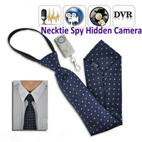 1080P 8GB Necktie Hidden Camera Remote Control Wearable Covert DVR Camcorder Spy Pinhole Audio Video Recorder