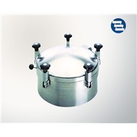 Sanitary Stainless Steel Outward Opening with Pressure Manhole Cover