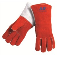 AP-0328 Split Cowhide Leather Welding Glove