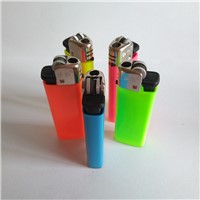 Plastic Mini Flint Lighter FH-203 with Butane Gas Neon Color