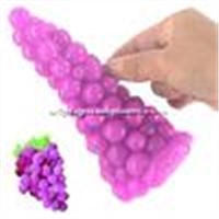 Grape Design Sex Products Silicone Butt Anal Plug for Women
