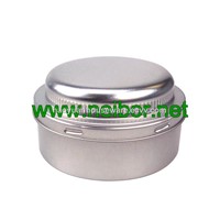 Custom Printing 250g Round Metal Tin Car Wax Container Car Polish Can Chemical Can with Foam &amp;amp; Plastic Cap